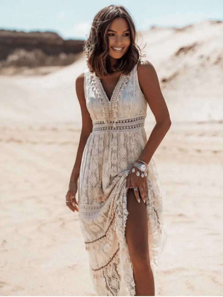 Celestrae Boho-Kleid | Leicht & Lässig | Sommerkleid für Alltag und Urlaub