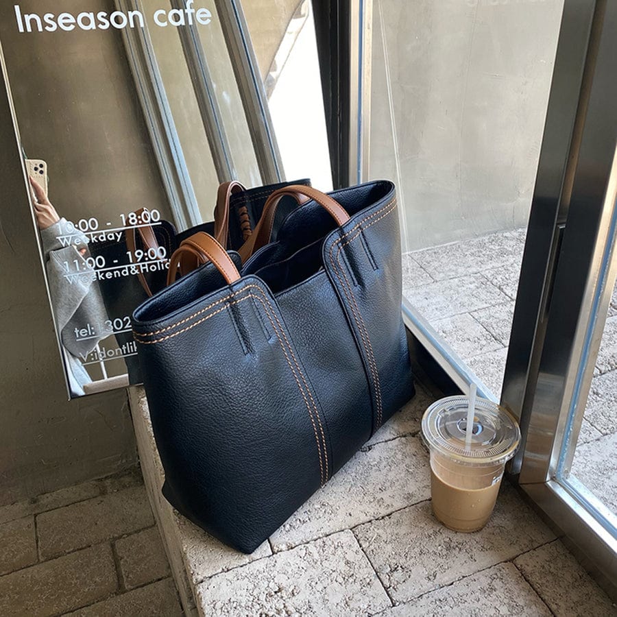 Vaelia Große Schultertasche für Damen | Elegantes Design | Perfekte Alltagsbegleiterin