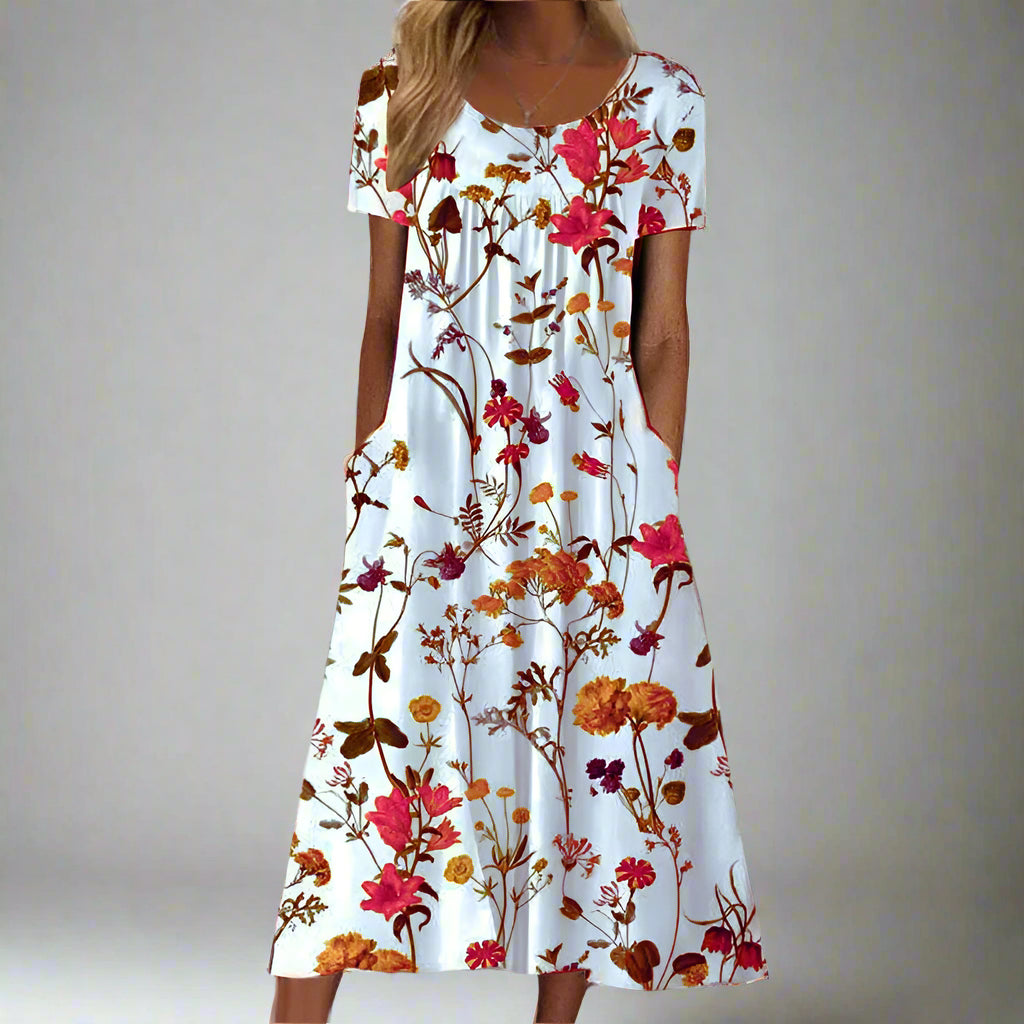 Robe longue femme BohoBella | Style bohème | Léger et aéré | Parfait pour l'été et les fêtes