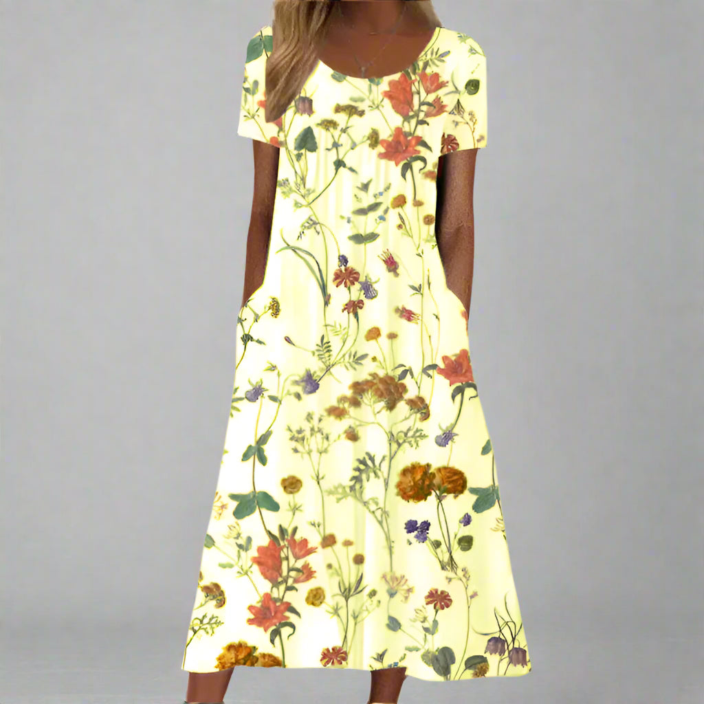 Robe longue femme BohoBella | Style bohème | Léger et aéré | Parfait pour l'été et les fêtes