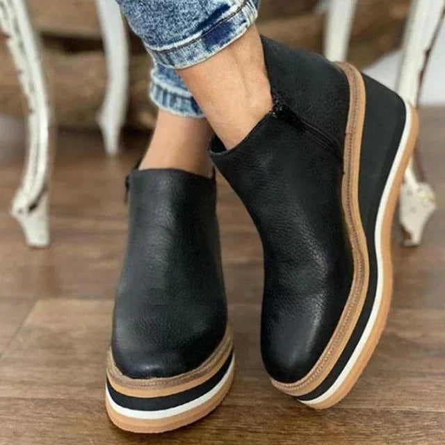 EasyWalk Ergonomic Ankle Boots | Stylish &amp; Comfortable for Every Occasion