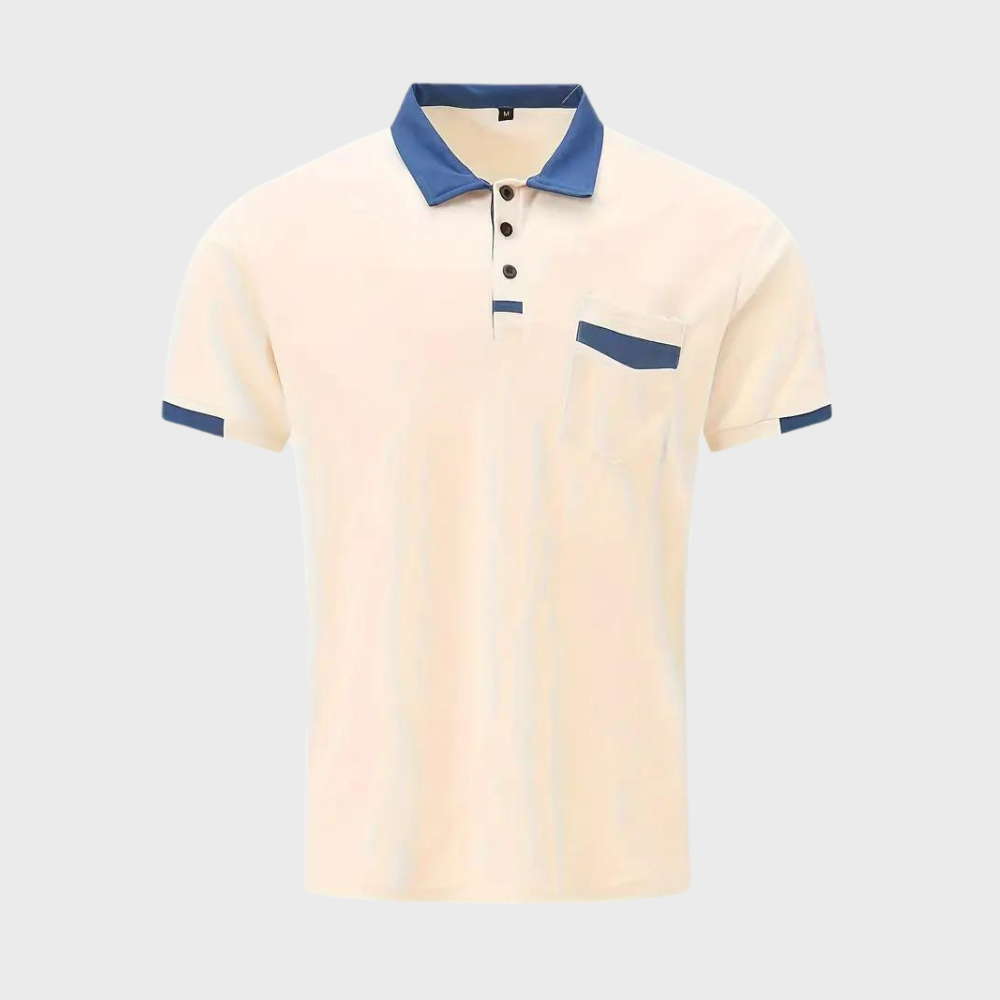 Elyssian Casual Cotton Polo Shirt | With Pocket | Comfortable &amp; Stylish for Men