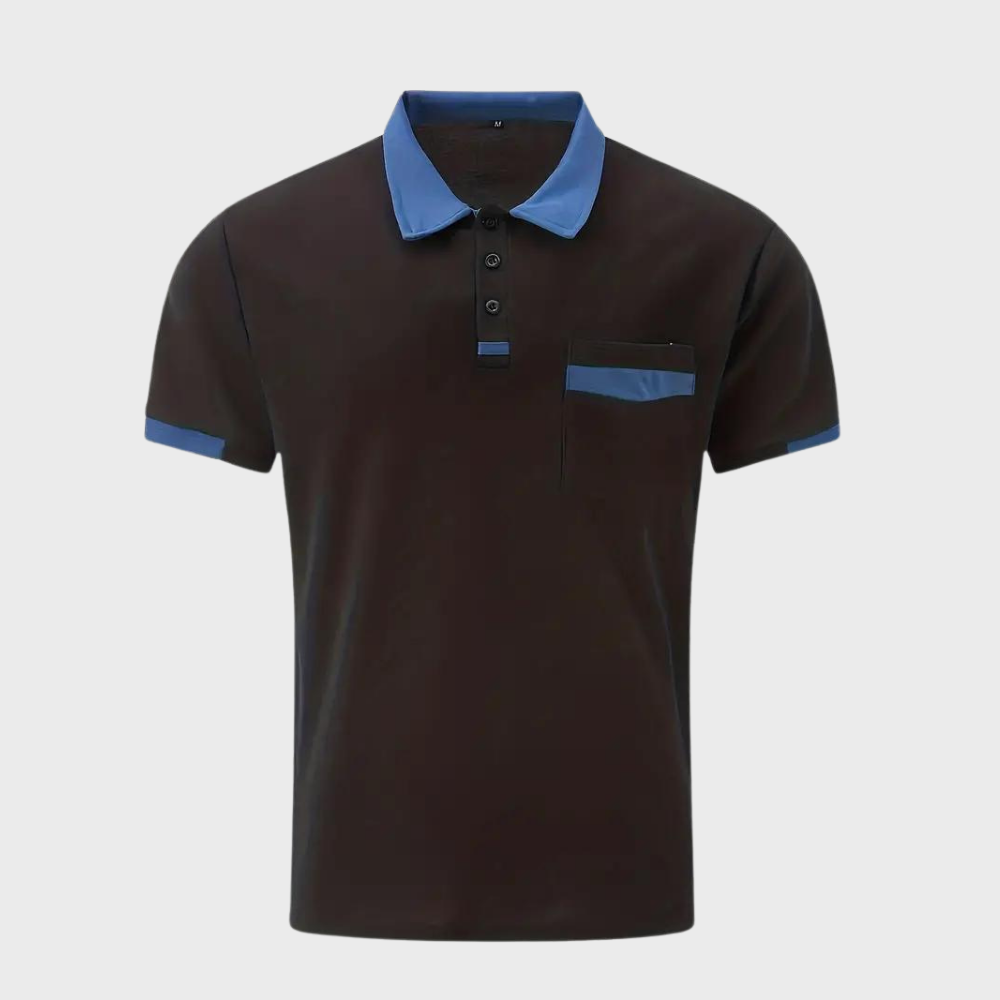 Elyssian Casual Cotton Polo Shirt | With Pocket | Comfortable &amp; Stylish for Men