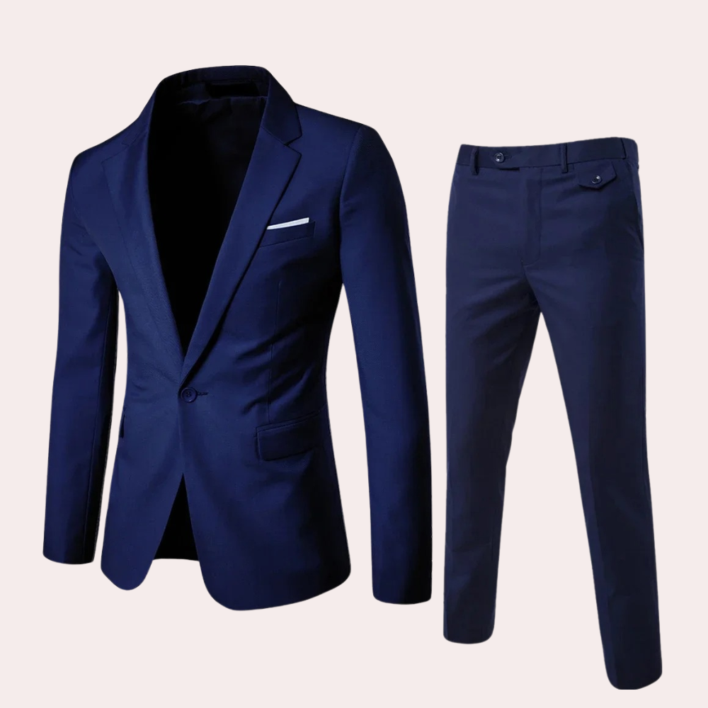 EliteWear Herren Anzug Set | Luxuriöse Materialien | Elegant | Für Formelle Anlässe