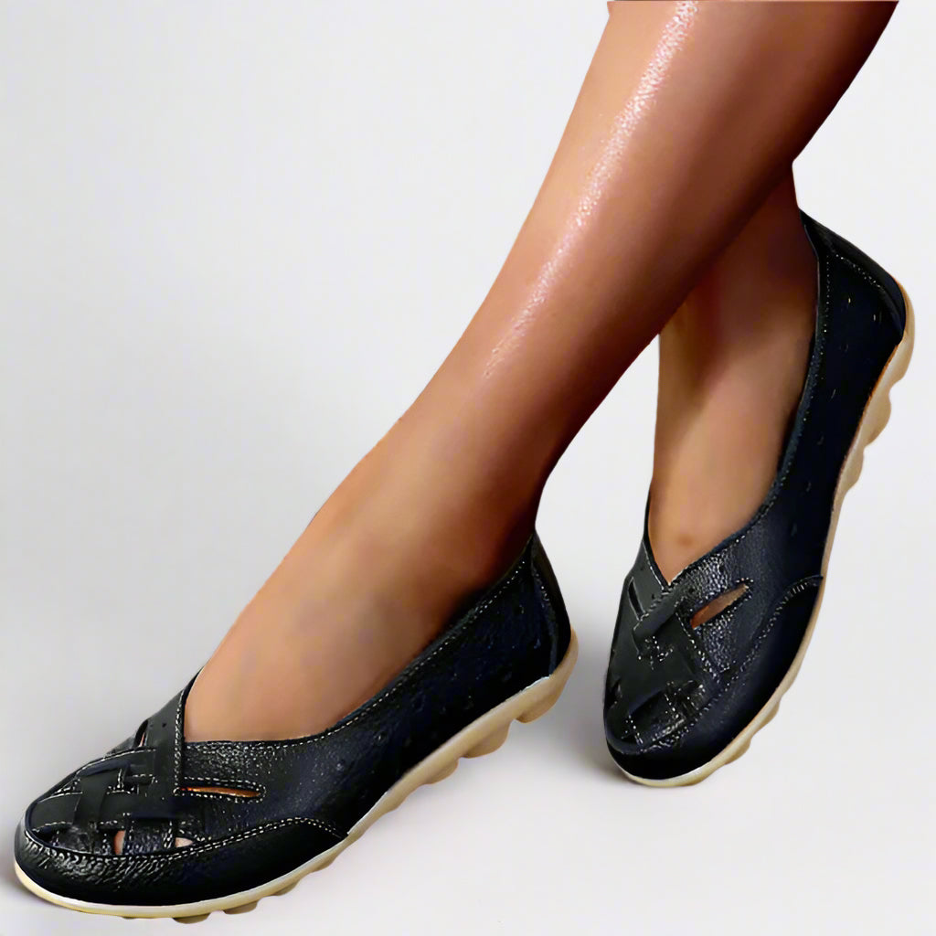 Mocassins orthopédiques confortables ComfyStep | Cuir respirant | Confort toute la journée | Élégant et moderne