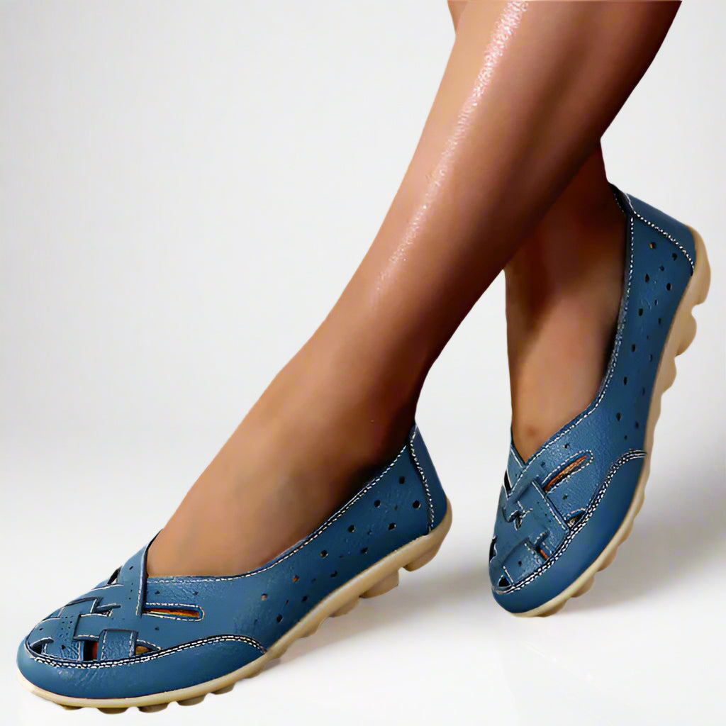 Mocassins orthopédiques confortables ComfyStep | Cuir respirant | Confort toute la journée | Élégant et moderne