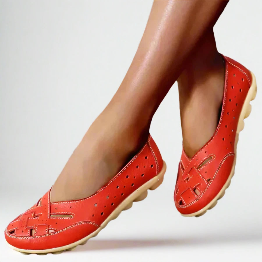 Mocassins orthopédiques confortables ComfyStep | Cuir respirant | Confort toute la journée | Élégant et moderne