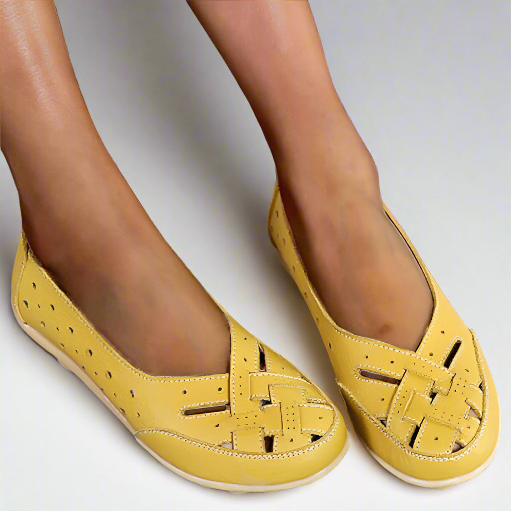 Mocassins orthopédiques confortables ComfyStep | Cuir respirant | Confort toute la journée | Élégant et moderne