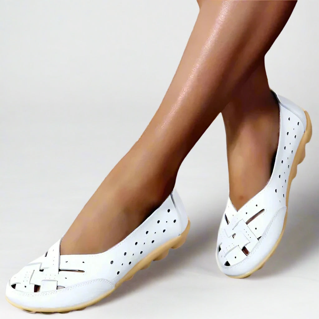 Mocassins orthopédiques confortables ComfyStep | Cuir respirant | Confort toute la journée | Élégant et moderne