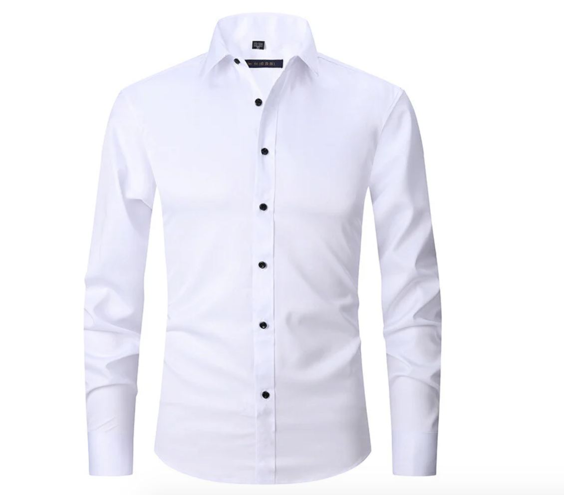 Sylara Superstretch Hemd für Herren | Bequem | Flexibles Design für den Alltag & Büro