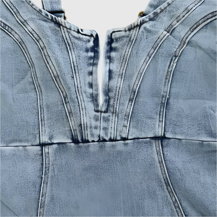 Robe midi DenimDiva | Chic décontracté | Design confortable et élégant | Parfait pour la vie quotidienne et les loisirs