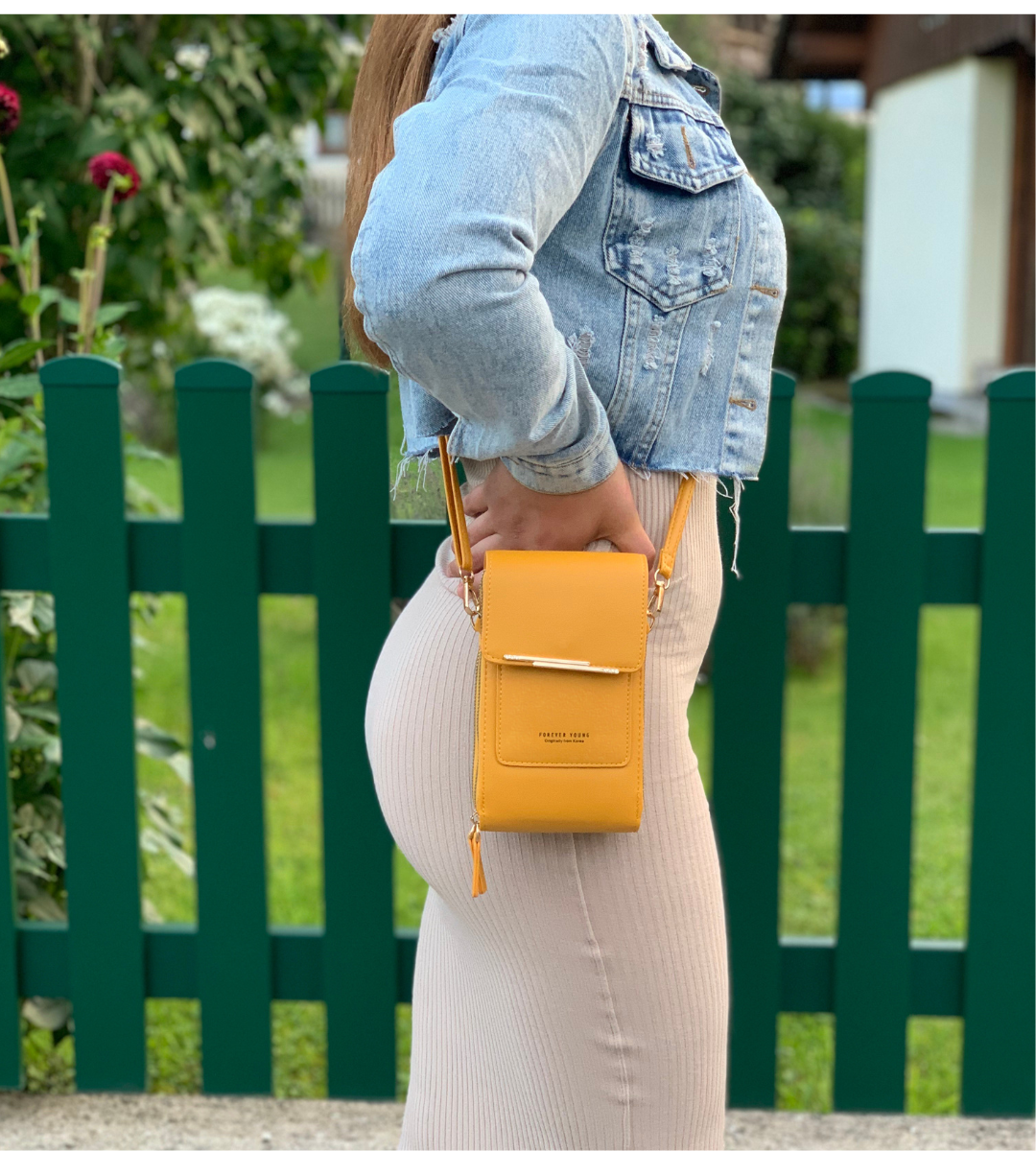 Sac à bandoulière haut de gamme StyleMaven | À la mode et polyvalent | Fonction tactile | Parfait pour un usage quotidien et en voyage
