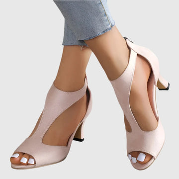 LuxaStep Orthopedic Heeled Sandals | Comfort &amp; Style for Everyday Use | Comfortable Sandals for Summer