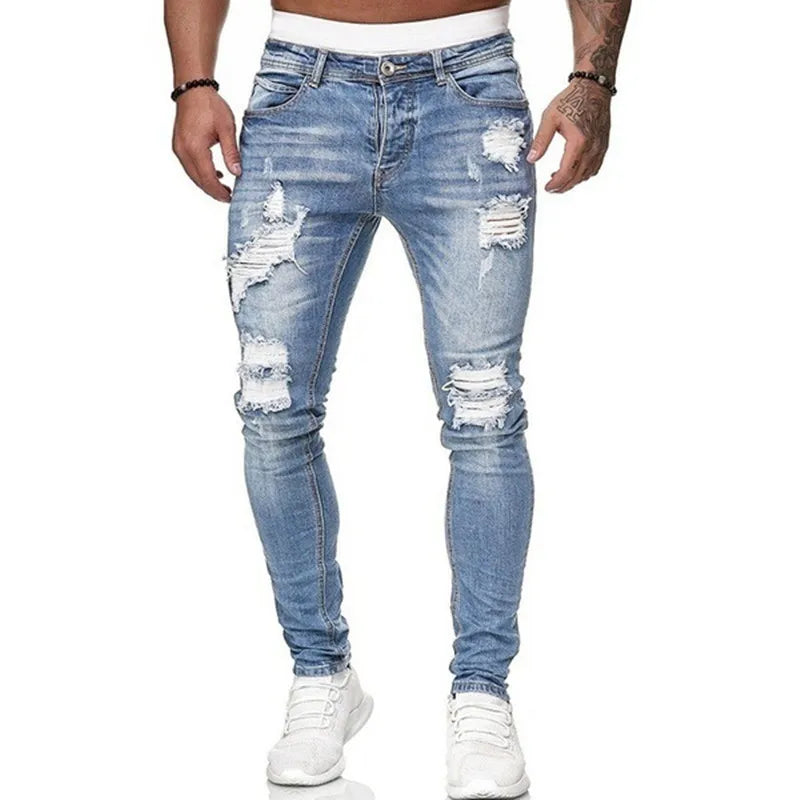 Sorynthia Herren-Jeans | Modischer Streetwear-Look | Bequem & Stylisch