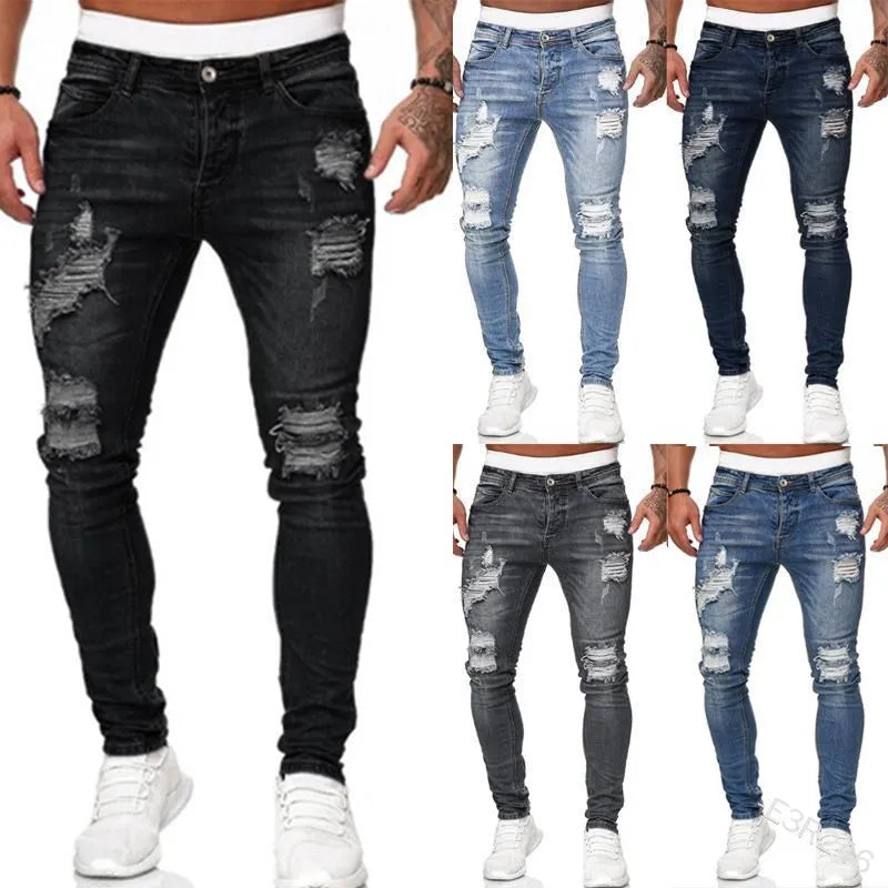 Sorynthia Herren-Jeans | Modischer Streetwear-Look | Bequem & Stylisch