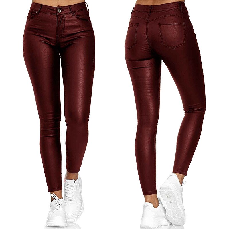 StretchFit Stretch Leather Pants | Comfort &amp; Style | Flexible design for every occasion