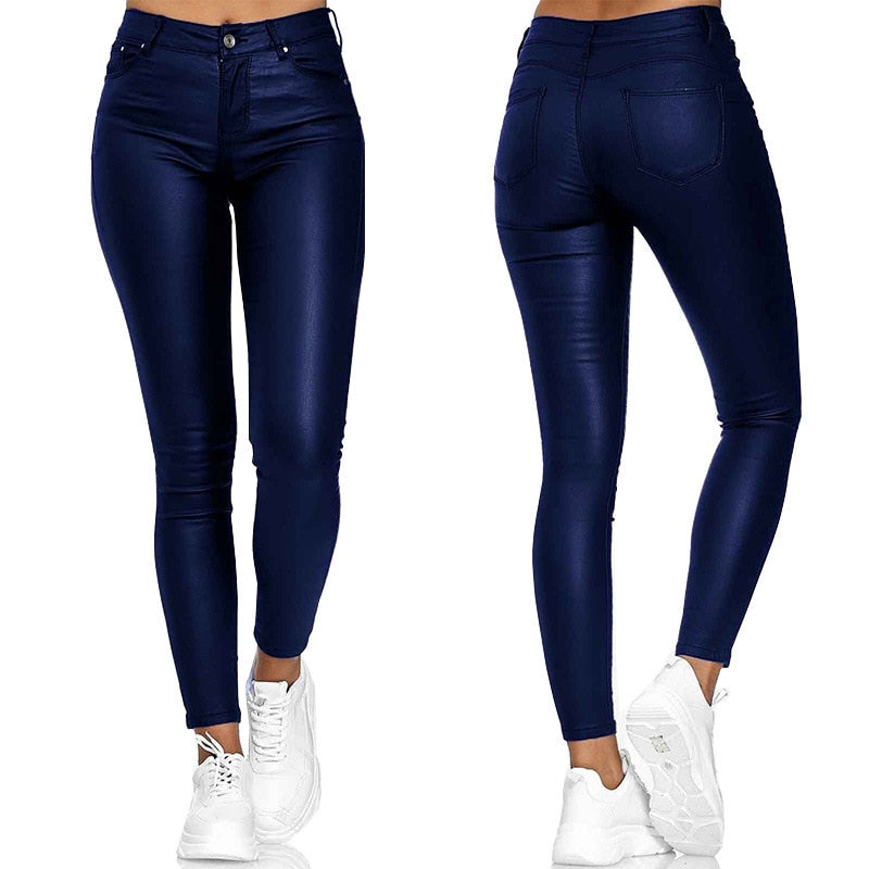 StretchFit Stretch Leather Pants | Comfort &amp; Style | Flexible design for every occasion