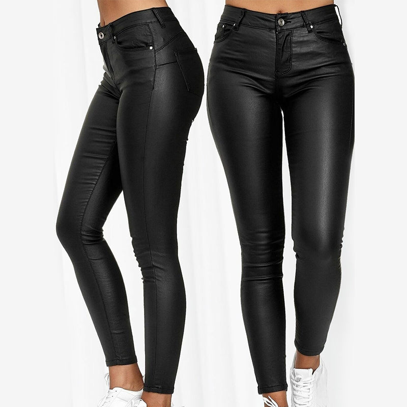 StretchFit Stretch Leather Pants | Comfort &amp; Style | Flexible design for every occasion