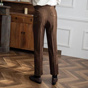 Viggo Elegante Faltenhose für Herren | Stilvoll & Bequem | Perfekt für Business & Freizeit