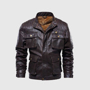 Spirit Lederjacke | Bikerjacke trifft Winterwärme | Winterjacke