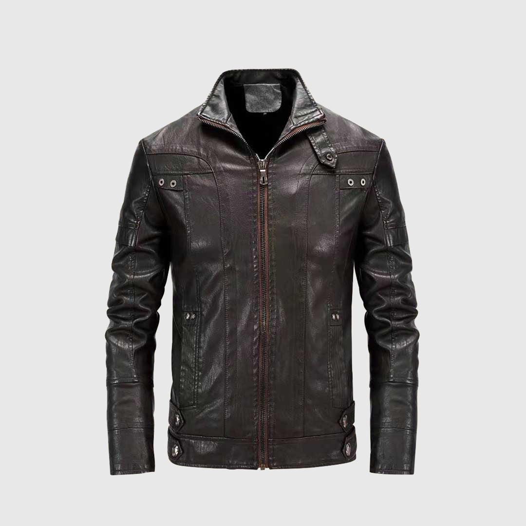 Tomahawk Leather Jacket | PU Leather | Classic &amp; Robust 