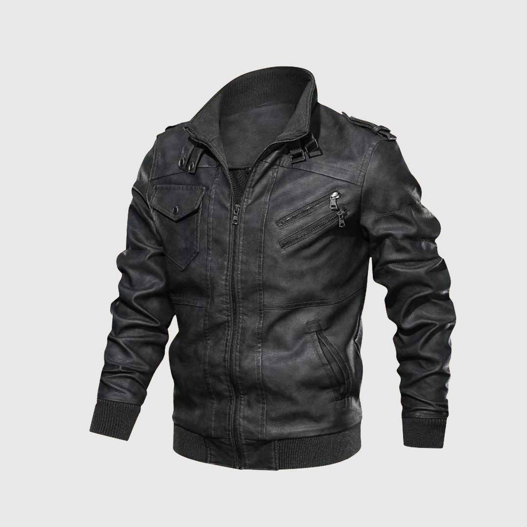 Challenger Leather Jacket | Leather jacket | Modern classic for motorcyclists 