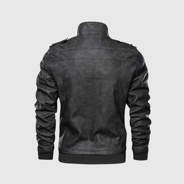 Challenger Leather Jacket | Lederjacke | Moderner Klassiker für Motorrad-Fahrer