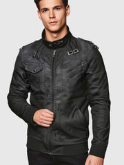 Challenger Leather Jacket | Lederjacke | Moderner Klassiker für Motorrad-Fahrer