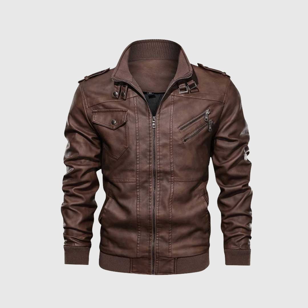 Challenger Leather Jacket | Leather jacket | Modern classic for motorcyclists 