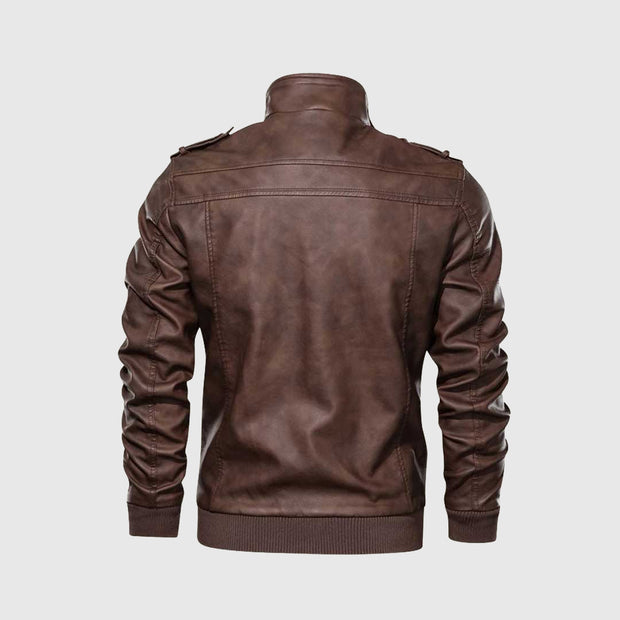 Challenger Leather Jacket | Lederjacke | Moderner Klassiker für Motorrad-Fahrer