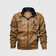 Storm Rider Lederjacke | Bikerjacke | PU-Leder | Motorrad-Jacke