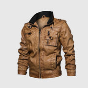 Storm Rider Lederjacke | Bikerjacke | PU-Leder | Motorrad-Jacke