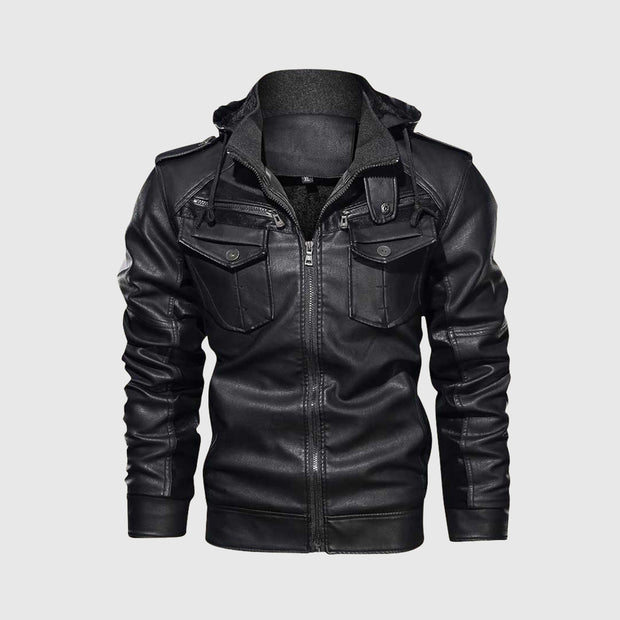 Rugged Rider Lederjacke | Bikerjacke | Robustes Design