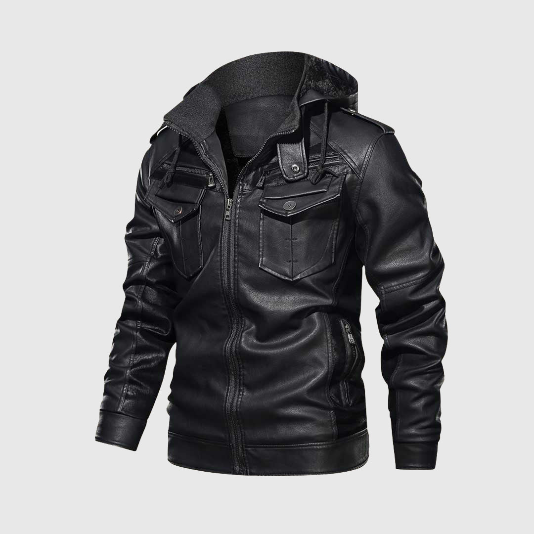Rugged Rider Lederjacke | Bikerjacke | Robustes Design