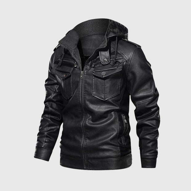 Rugged Rider Lederjacke | Bikerjacke | Robustes Design