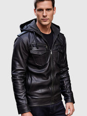 Rugged Rider Lederjacke | Bikerjacke | Robustes Design