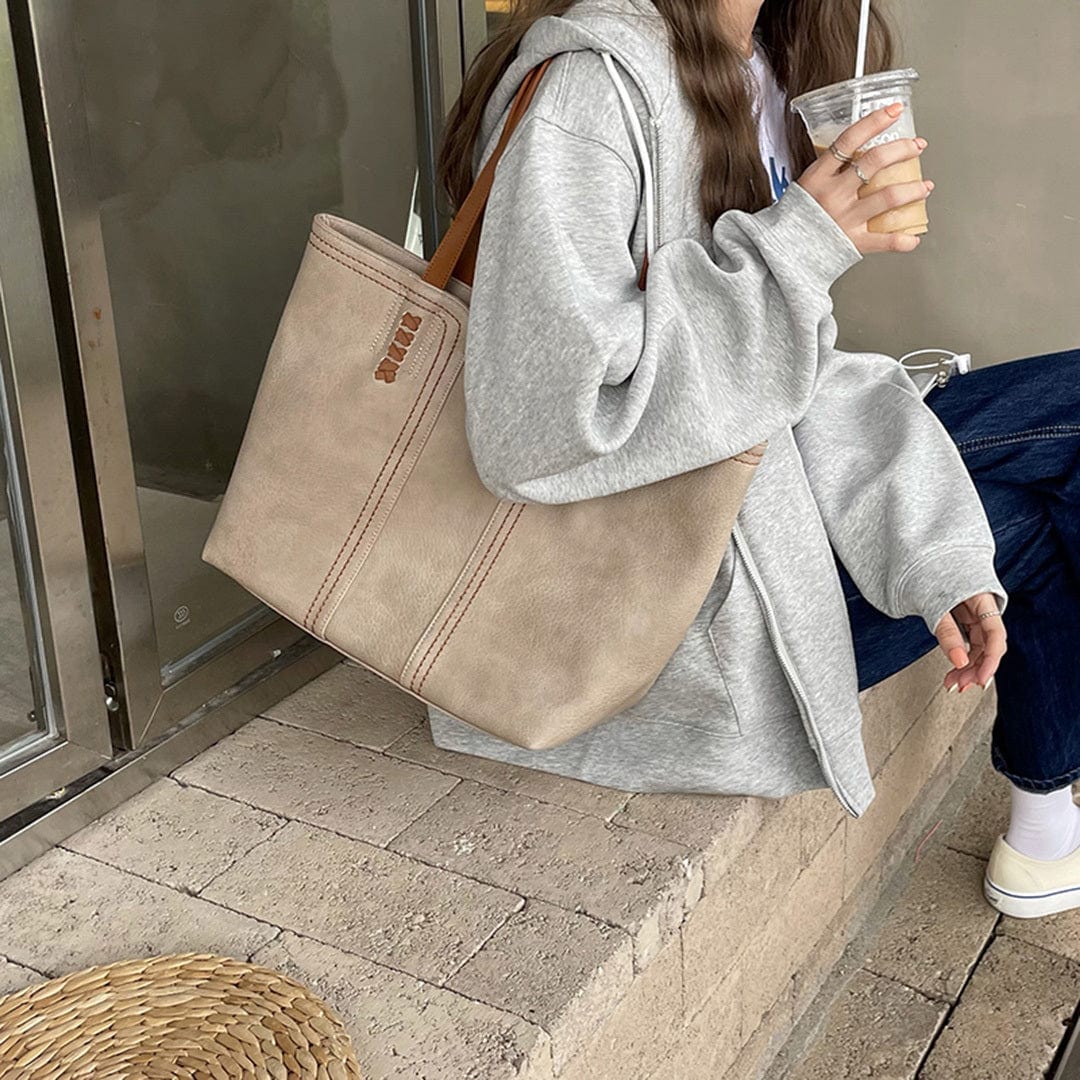 Vaelia Große Schultertasche für Damen | Elegantes Design | Perfekte Alltagsbegleiterin