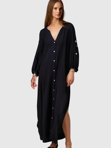 Robe en lin léger Lennova | Aéré | Élégant | Parfait pour l'été