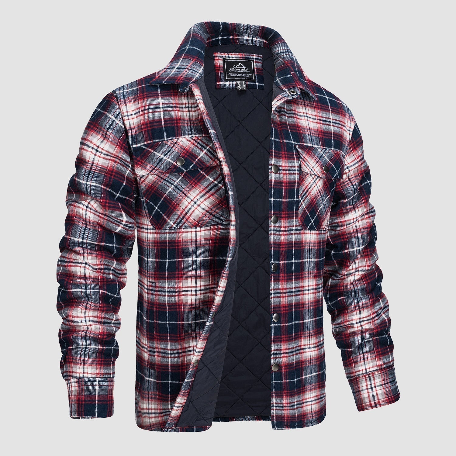 Astravia Dickes Flanellhemd | Lässiger Stil | Zeitloser Look | Ideal für den Alltag