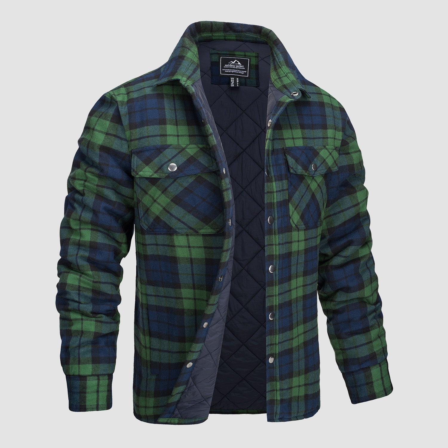 Astravia Dickes Flanellhemd | Lässiger Stil | Zeitloser Look | Ideal für den Alltag
