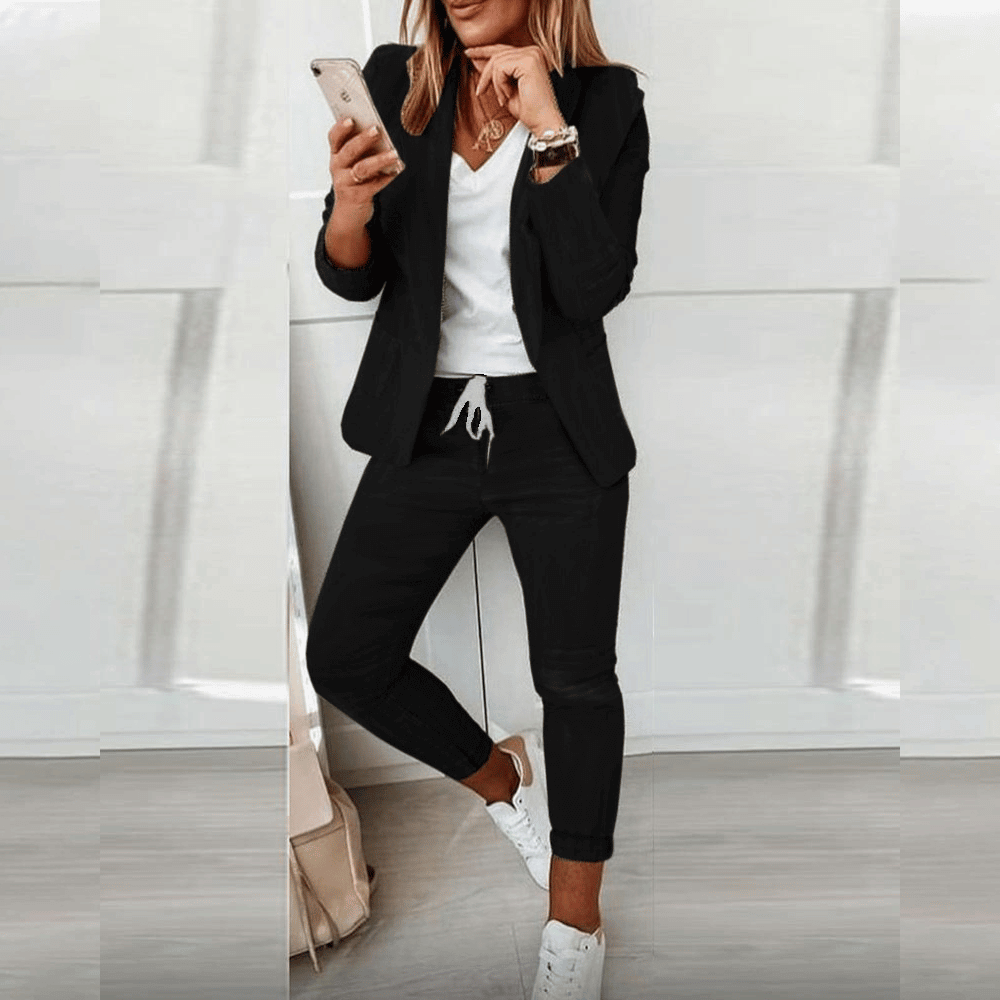 LuxeAura Elegant Set for Women | Stylish 2-Piece Set | Perfect for Office &amp; Leisure | Fashion Set for Every Event