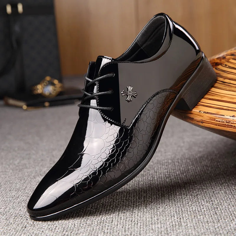 Saphyra Elegant Oxford Shoes for Men | Premium Leather | Non-Slip Sole | Perfect for Business &amp; Occasions