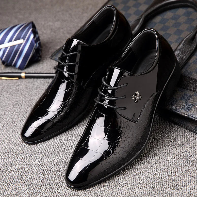 Saphyra Elegant Oxford Shoes for Men | Premium Leather | Non-Slip Sole | Perfect for Business &amp; Occasions
