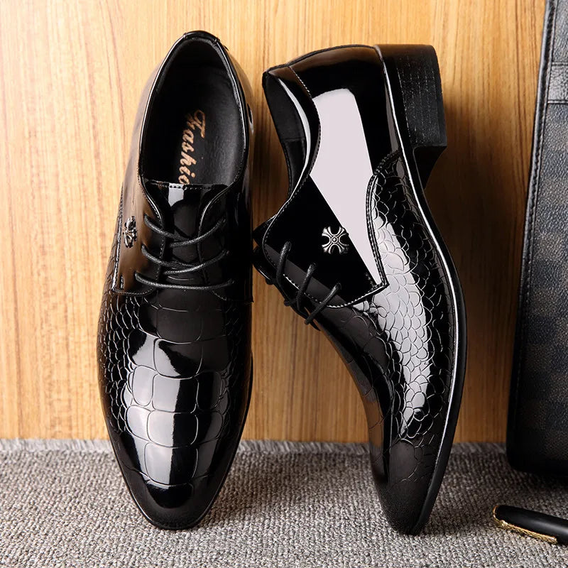 Saphyra Elegant Oxford Shoes for Men | Premium Leather | Non-Slip Sole | Perfect for Business &amp; Occasions