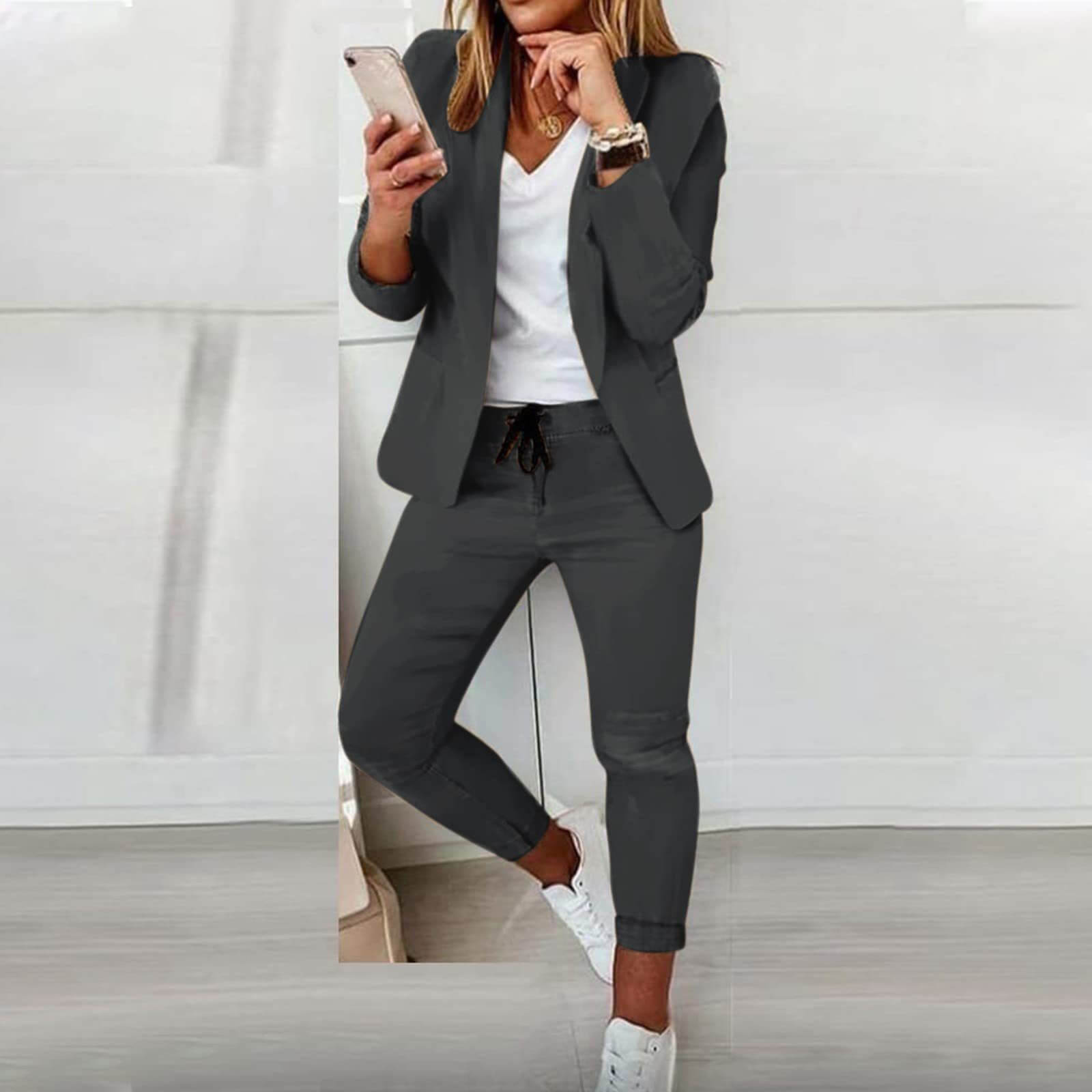 LuxeAura Elegant Set for Women | Stylish 2-Piece Set | Perfect for Office &amp; Leisure | Fashion Set for Every Event