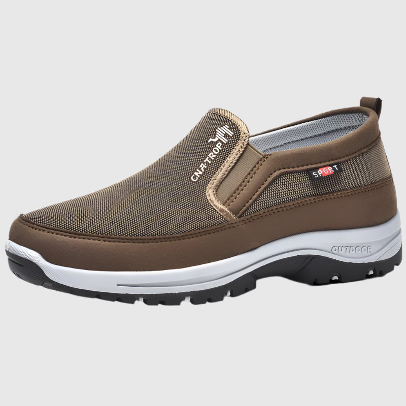 FlexiFit – Orthopädische Slip-On Schuhe mit Fußgewölbeunterstützung | Bequeme Geh-Schuhe | Plimsolls für den Alltag