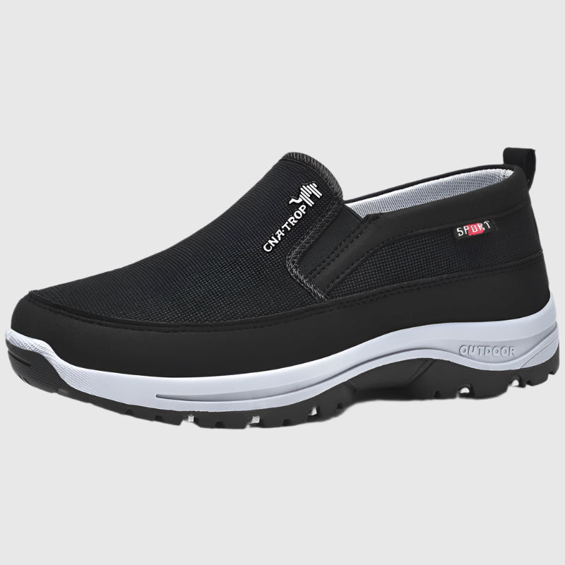 FlexiFit – Orthopädische Slip-On Schuhe mit Fußgewölbeunterstützung | Bequeme Geh-Schuhe | Plimsolls für den Alltag