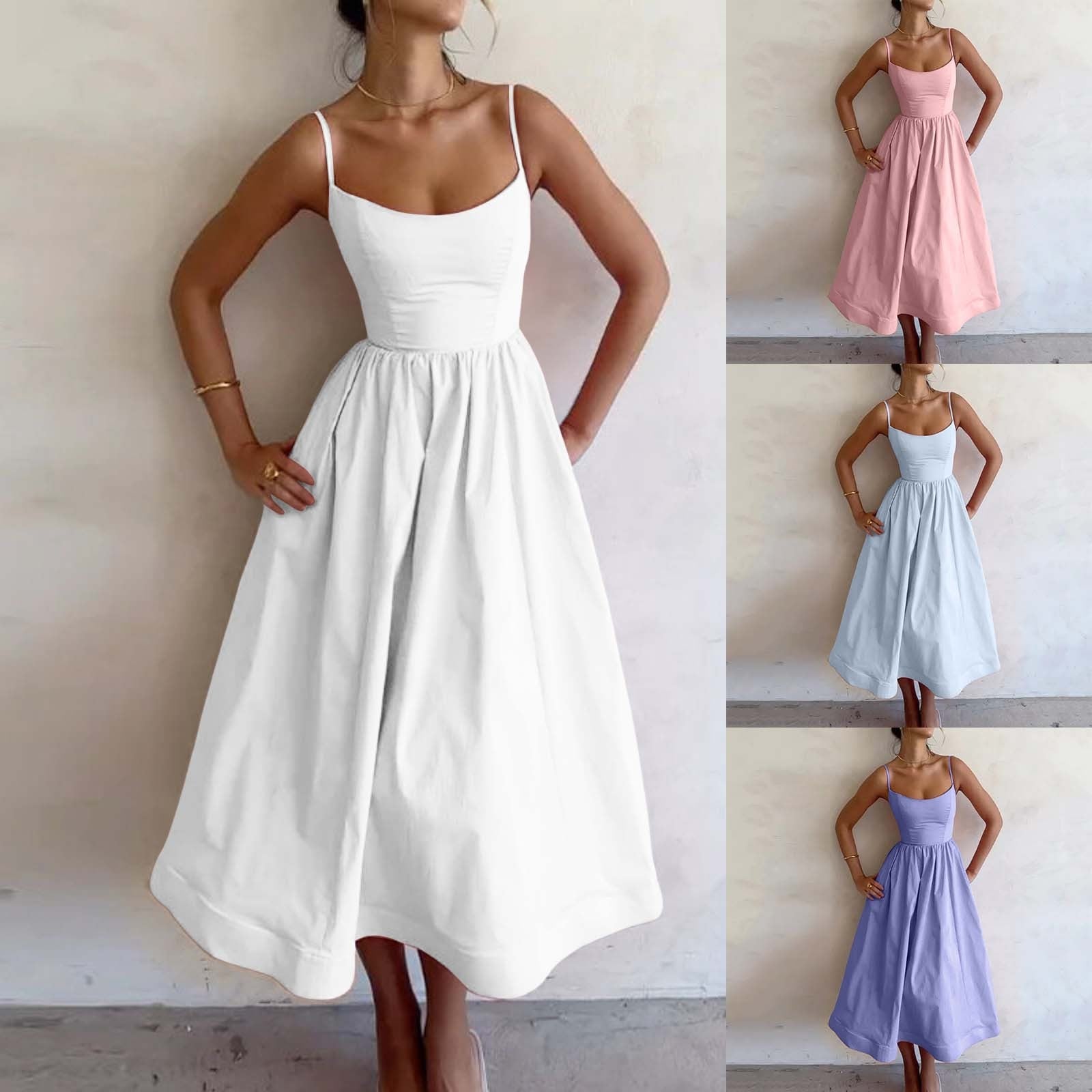 Aveline Sommer Eleganz Kleid | Leicht & Luftig für Stilvolle Tage