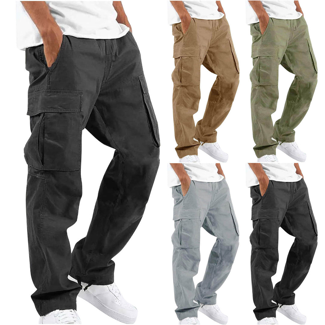 CargoX Herren Multifunktionelle Cargo-Hose | Praktisch & Robust | Vielseitig für Outdoor & Alltag