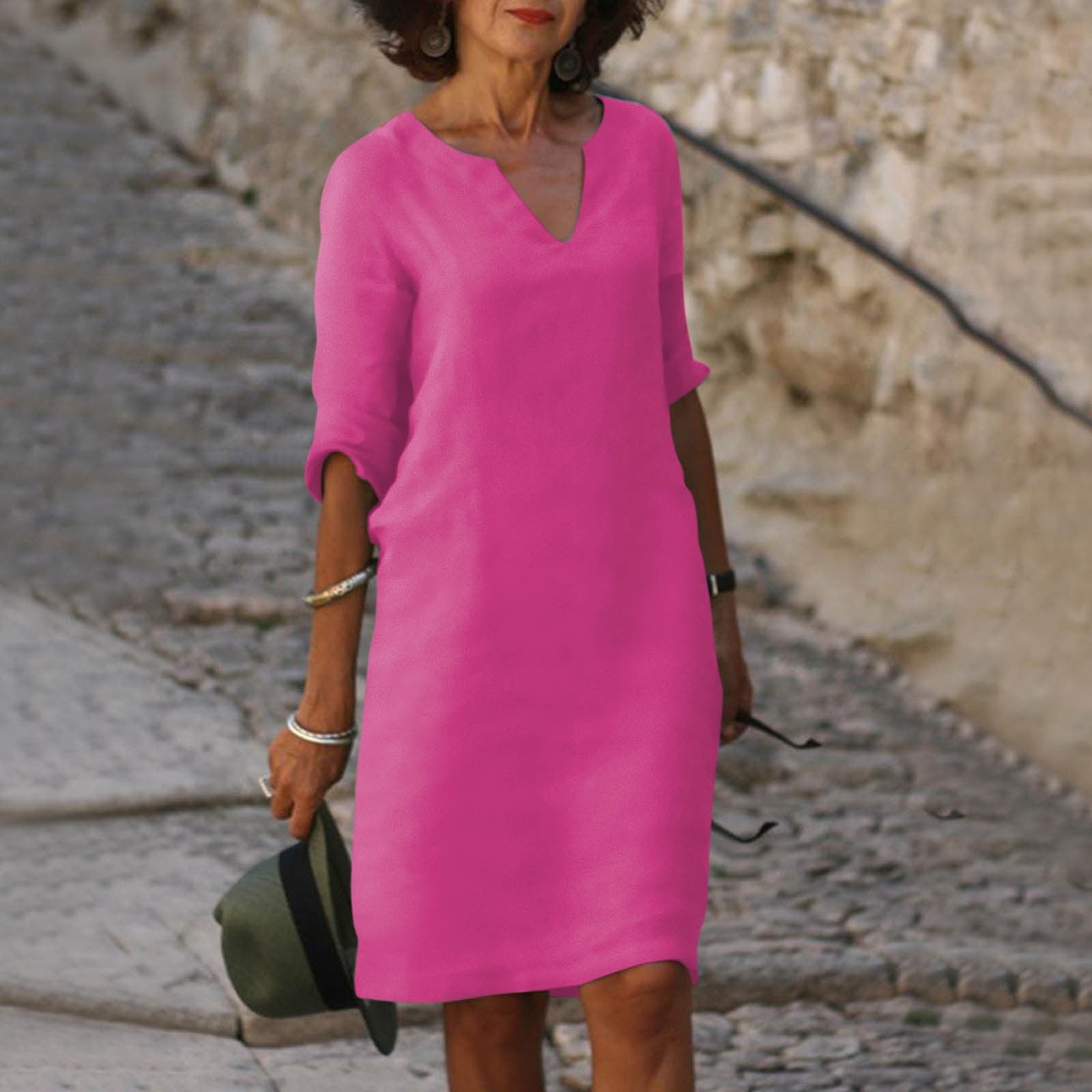 Robe d'été aérée pour femme Coralia | Léger et élégant | Parfait pour l'été | Confortable et élégant 